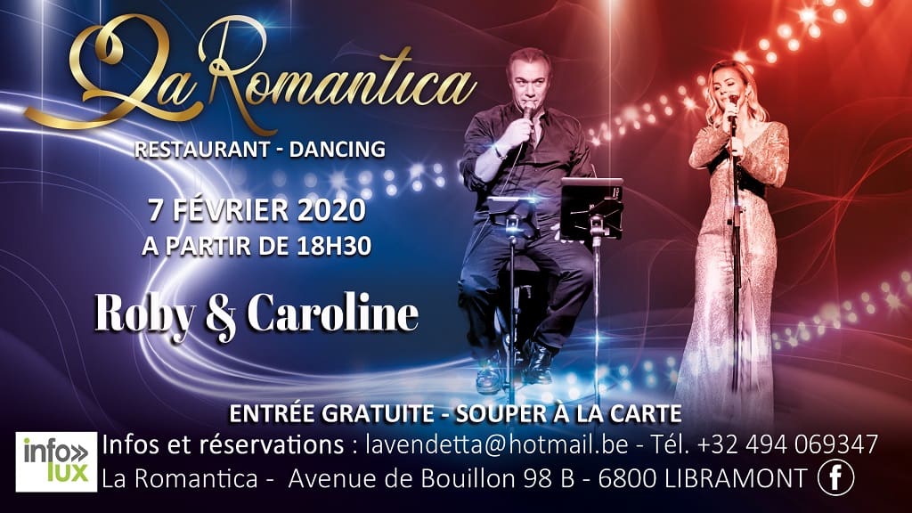 La Romantica Restaurant – Dancing :Roby & Caroline à Libramont