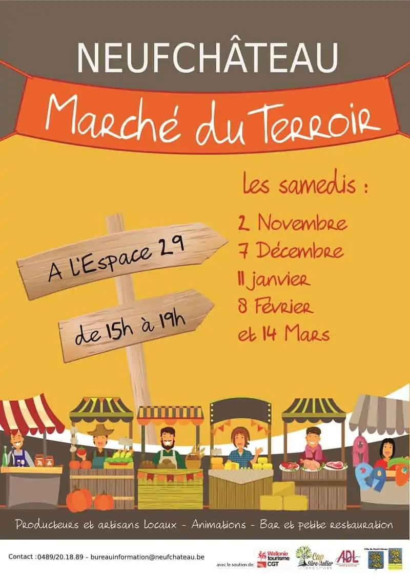 Marché du terroir d’hiver de Neufchâteau