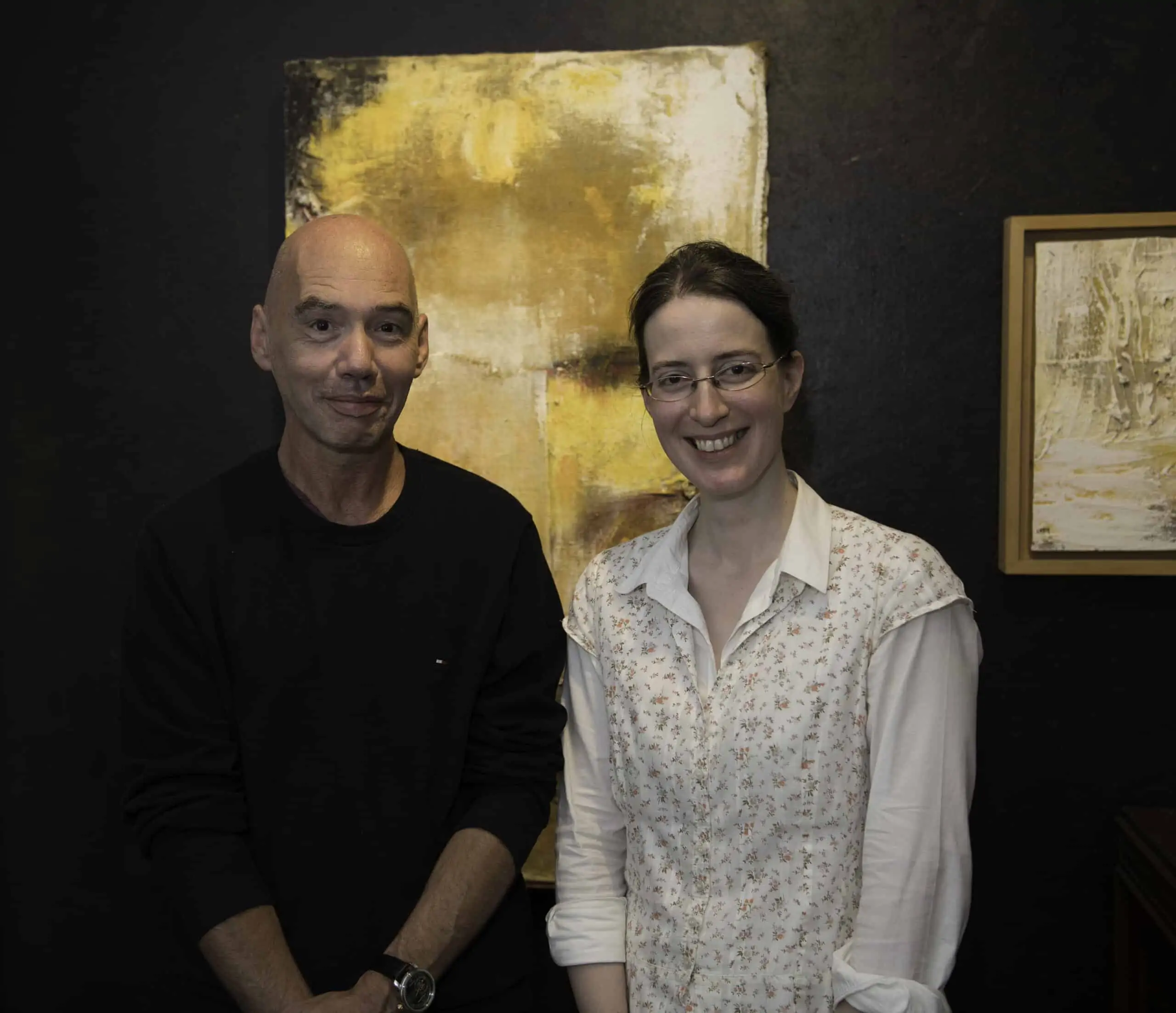 Atelier du Vieux Marronnier  Bastogne Expose : MARIE-MARTHE HAUFERLIN et ERIC NEUBERG