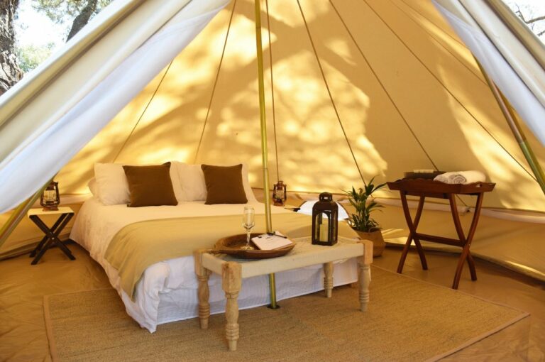 Nouveau au Domaine : « le Cocoon Village ». Un mélange de glamping et d’activités exclusives !