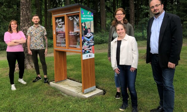 Libramont-Chevigny réinvente le concept des boîtes à livres