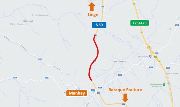 Travaux N30 Manhay