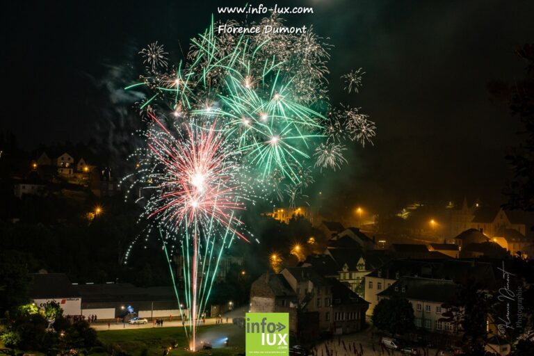 Feu d’artifice à Ottignies-Louvain-la-Neuve le 21 juillet 2026