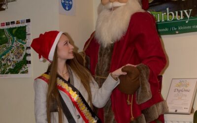 Miss Luxembourg 2022 Au Marché de NoËl de Durbuy