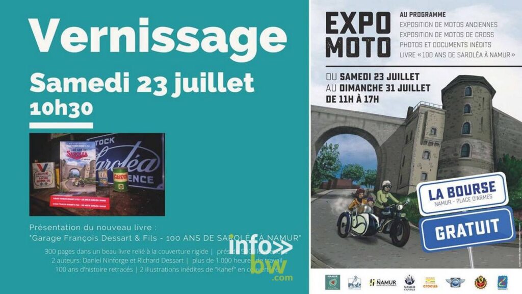 Namur > Expo moto Saroléa