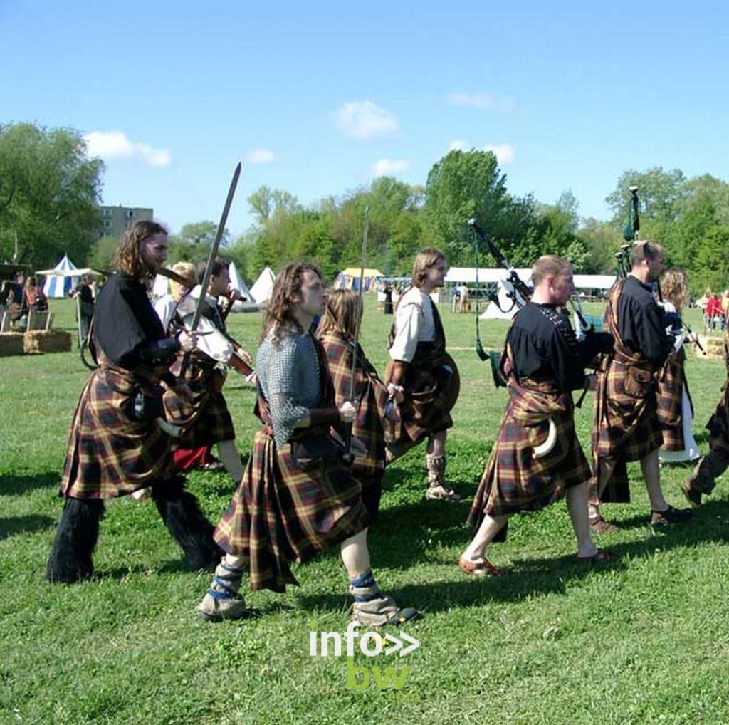 Les Scottish Days à l'Abbaye d'Aulne à Thuin