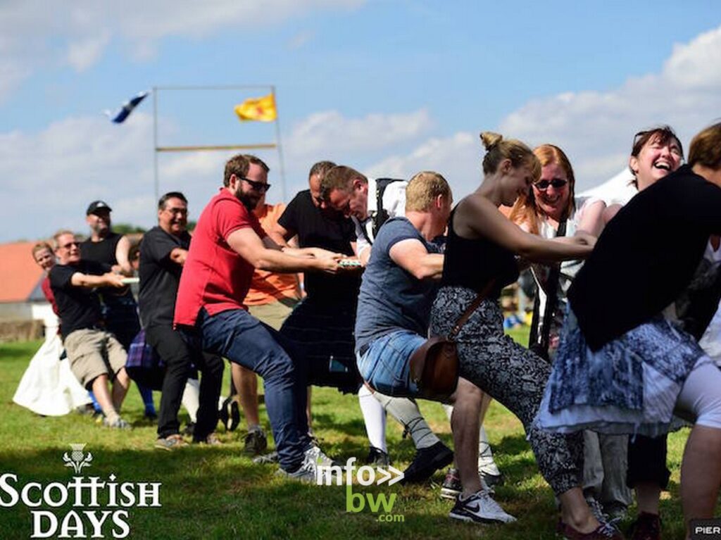 Les Scottish Days à l'Abbaye d'Aulne à Thuin