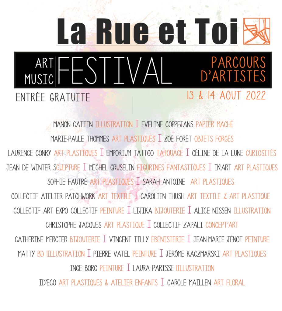 Ruette > Festival "La Rue et Toi" > Programme