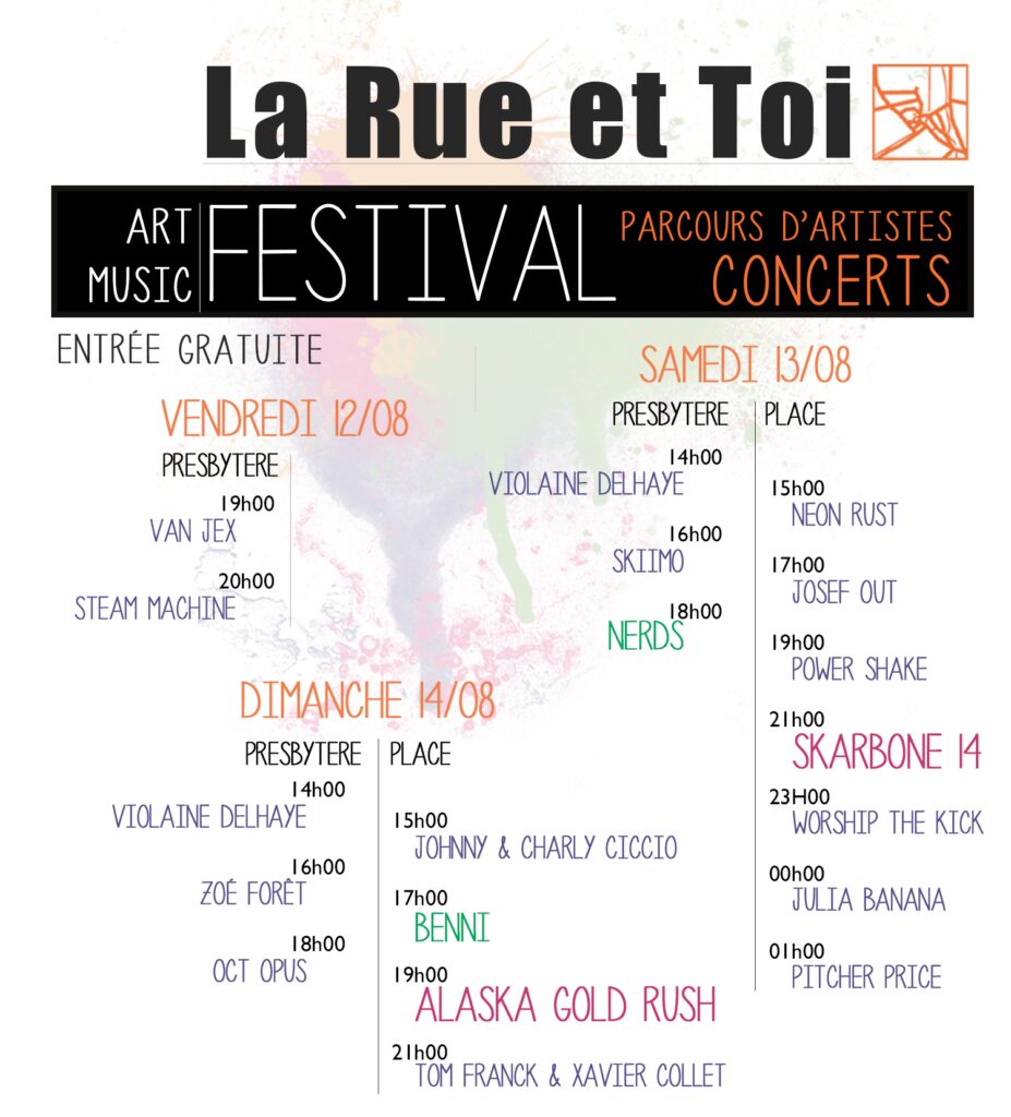 Ruette > Festival "La Rue et Toi" > Programme