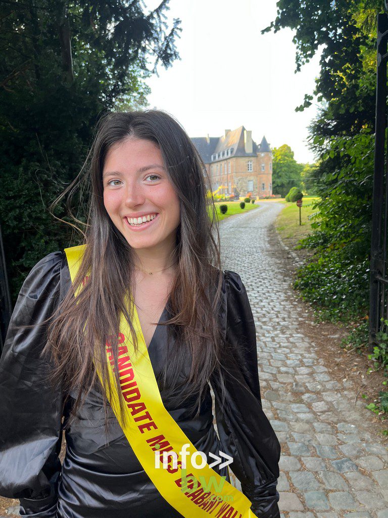 Elise Vignier est canditate pour Miss Brabant Wallon