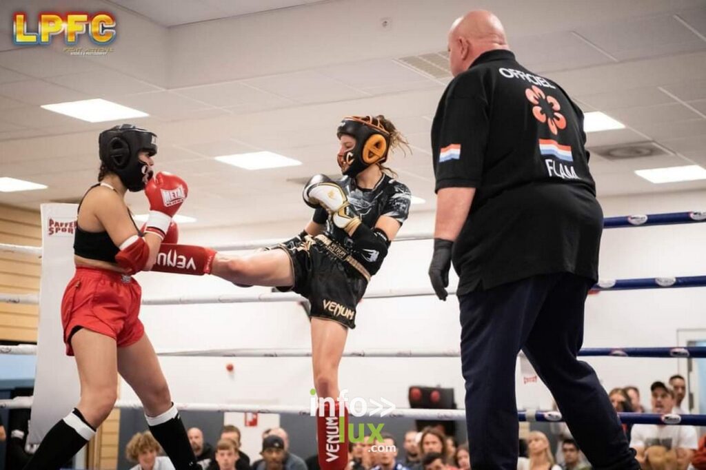 Maëlle Sainthuille de Post (Attert), boxeuse du Club Han Geki d'Arlon, va combattre en boxe Thaï à Diekirch le samedi 22 octobre 2022.