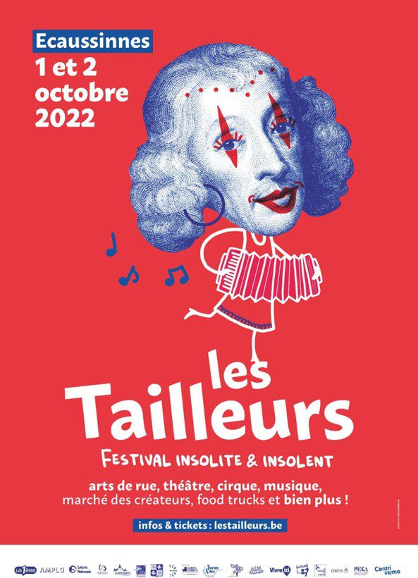 Le festival Les Tailleurs revient à Ecaussinnes le 1 et 2 octobre 2022 pour sa 9ème édition.
