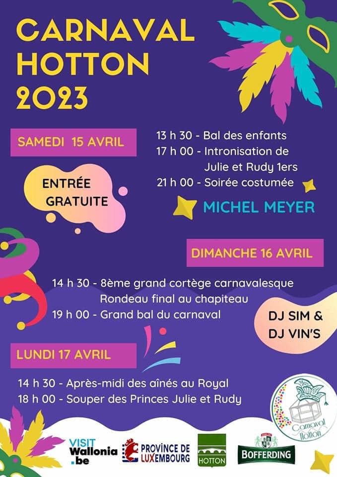 Le carnaval de Hotton de 2023