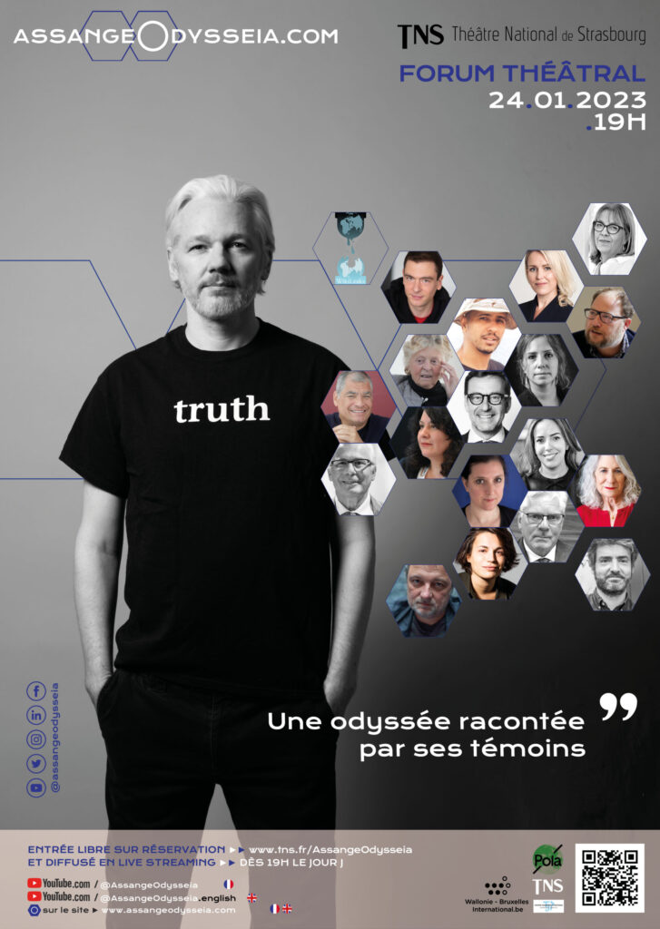 ASSANGE ODYSSEIA Théâtre National de Strasbourg