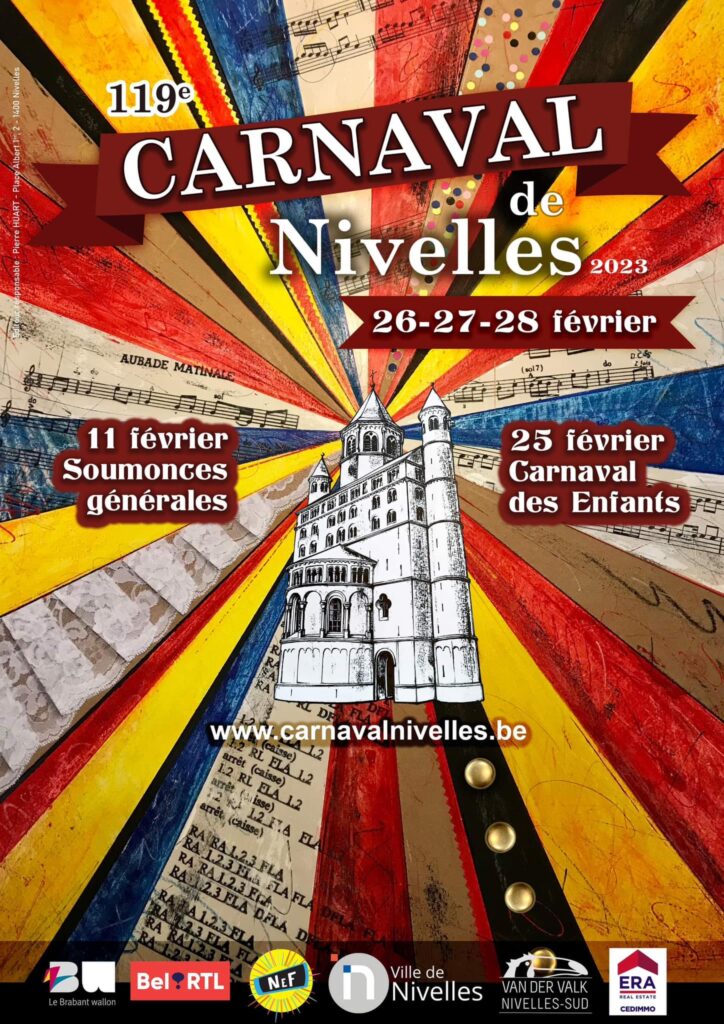 Le grand carnaval de Nivelles 2023 revient sous sa forme traditionnelle! Mais avant le grand weekend de festivités, il y a les soumonces ! Consultez le programme complet ici!