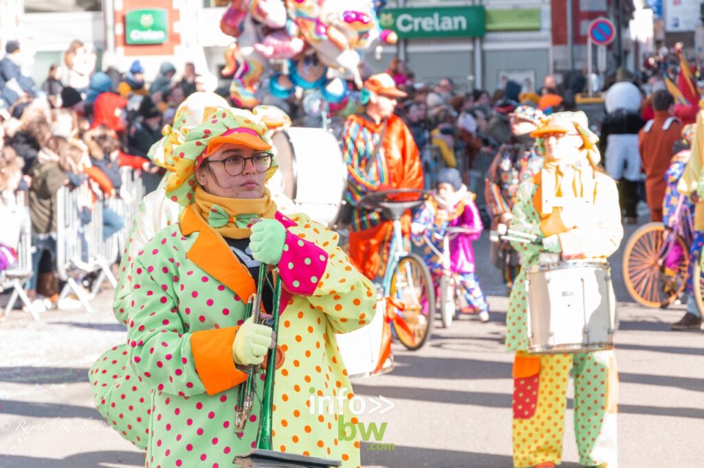 Retrouvez de nouvelles photos du grand cortège du carnaval de Nivelles