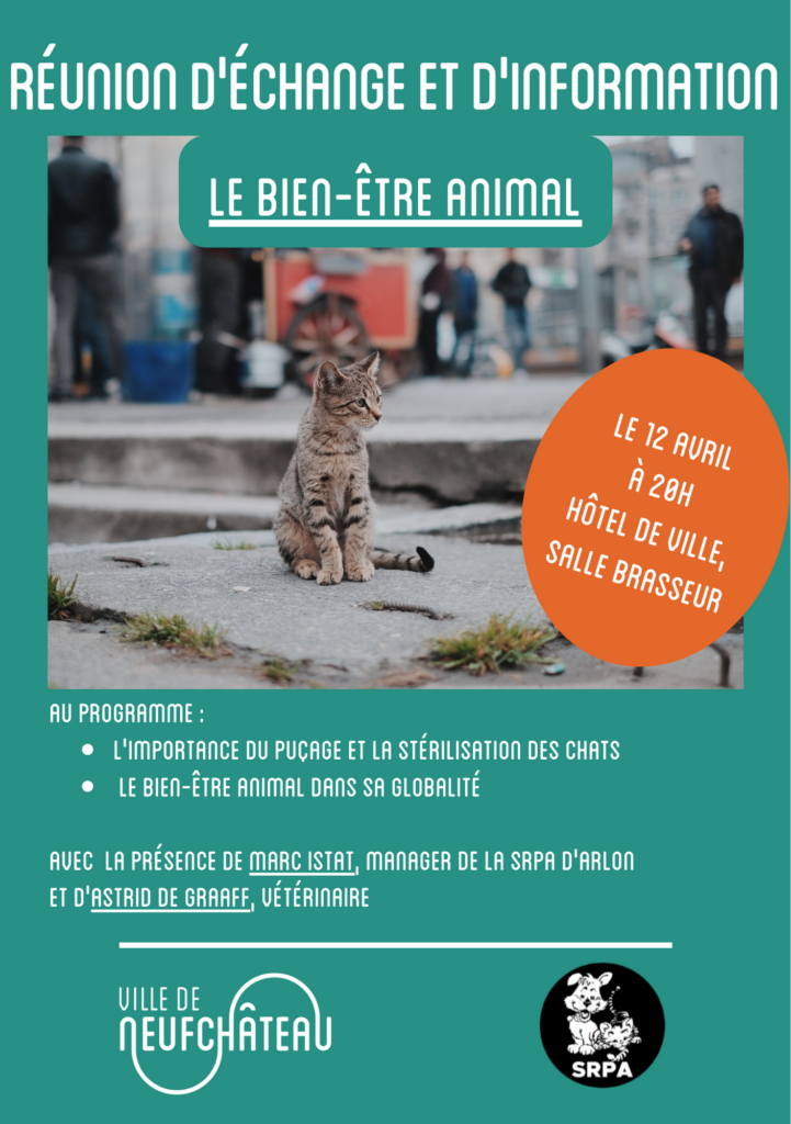 affiche covention bien être animal Neufchâteau