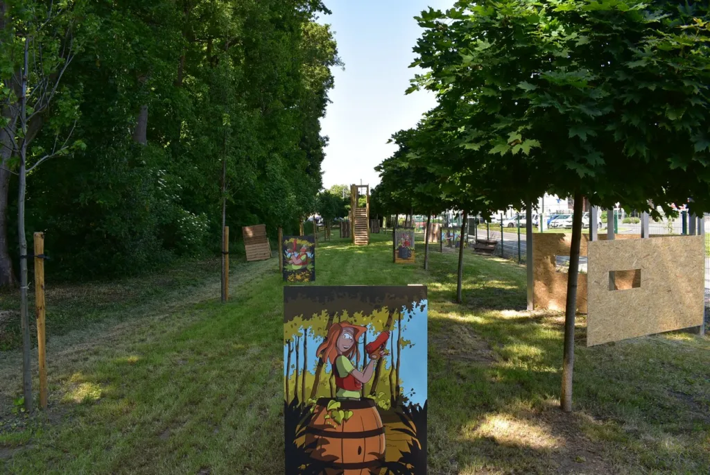 Roc Events inaugure un tout nouveau Laser Game extérieur au cœur du parc de l'Institut GPH de Gosselies-Charleroi