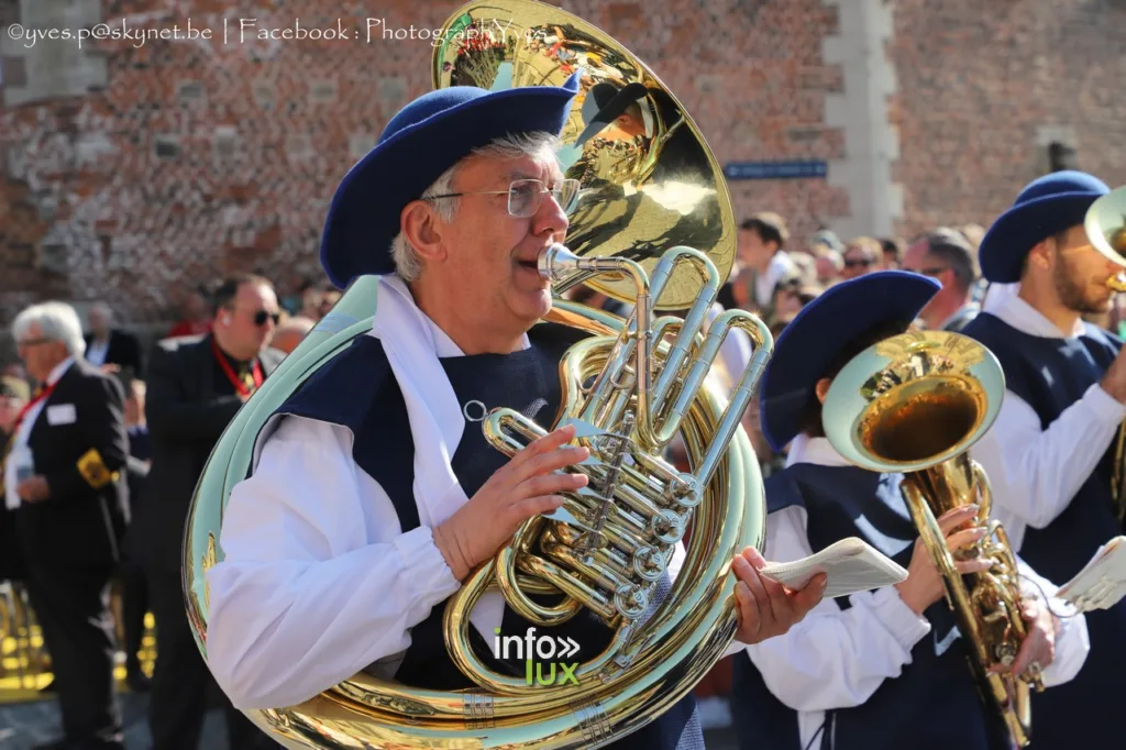 Procession du Car d'Or a Mons (photo 2, archives 2023)