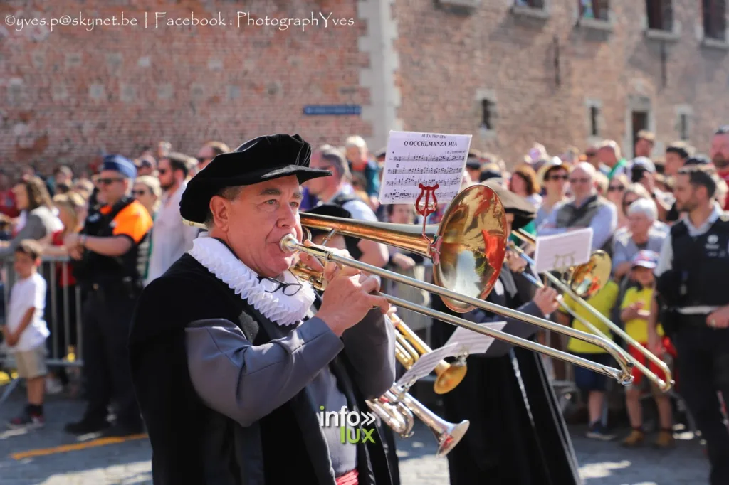 Procession du Car d'Or a Mons (photo 5, archives 2023)