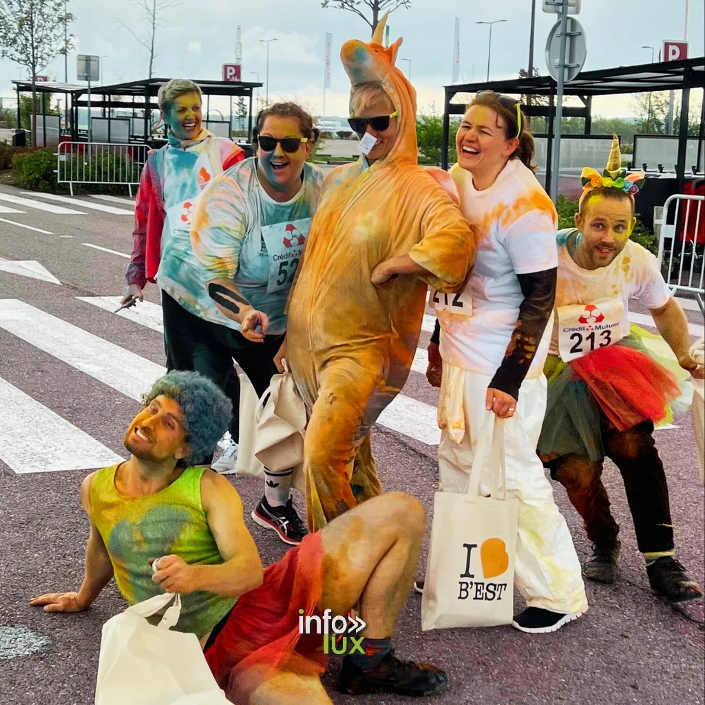 COLOR RUN avec Amir >  B’EST Farébersviller