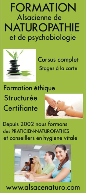 Formation naturopathie