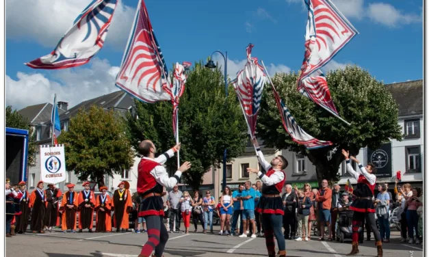 Gaume> Florenville> lanceurs de drapeaux et jongleurs de feu