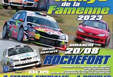 ROCHEFORT>  RALLYE DE LA FAMENE