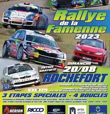 ROCHEFORT>  RALLYE DE LA FAMENE