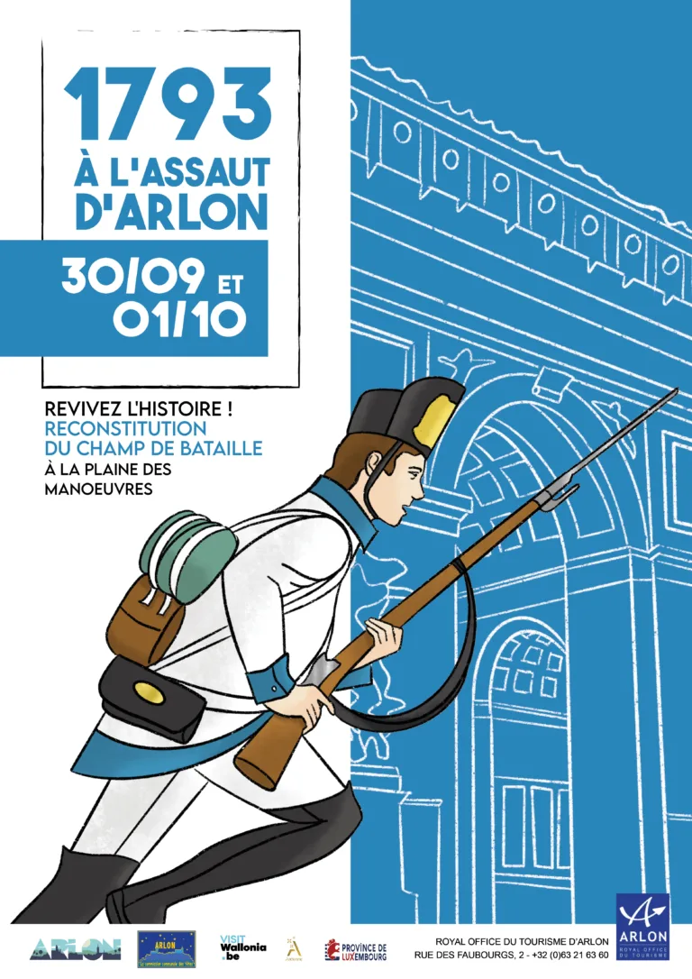 1793 : À l’assaut d’Arlon, en province de Luxembourg