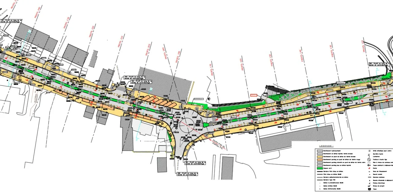 Arlon > Chantier > Rue de Neufchateau