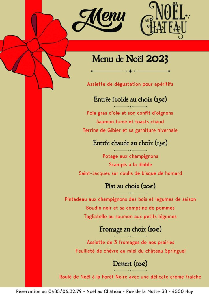 Huy > Noël au Château