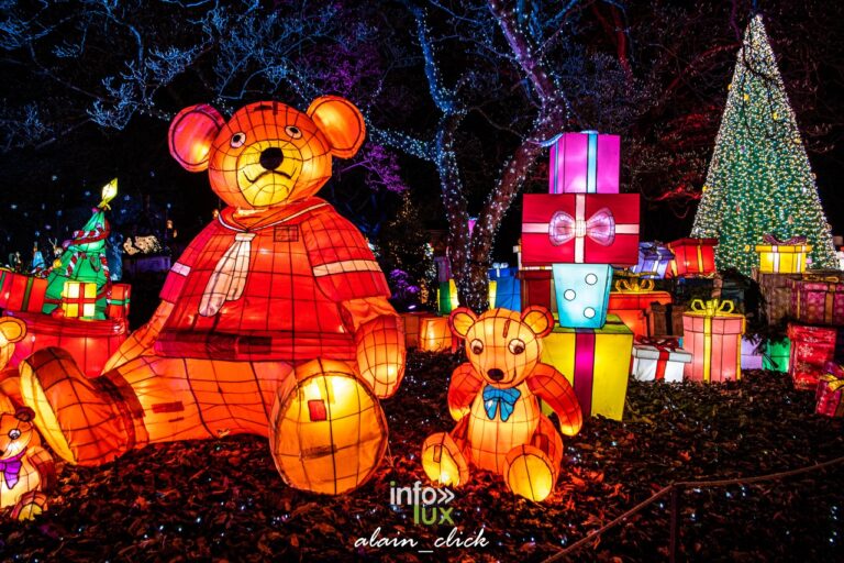 Metz > Festival de lumière > Sentier des Lanternes 2026 au jardin Boufflers