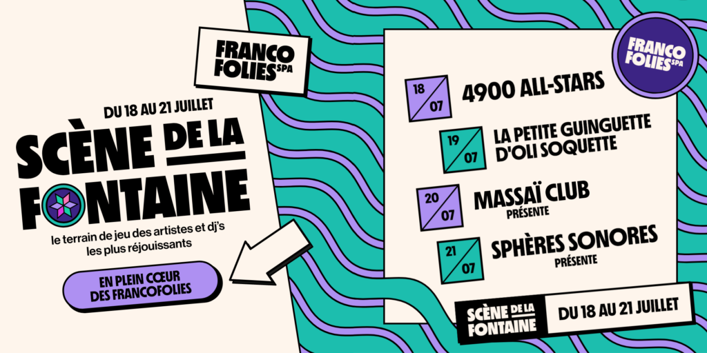 Francofolies de Spa 2024 > Programmation