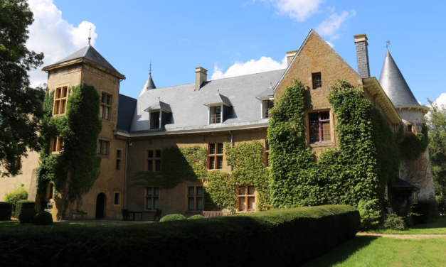 Le Château Gerlache à Gomery, près de Virton, en province de Luxembourg