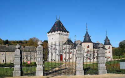 Le Château Jemeppe, à Hargimont, en province de Luxembourg