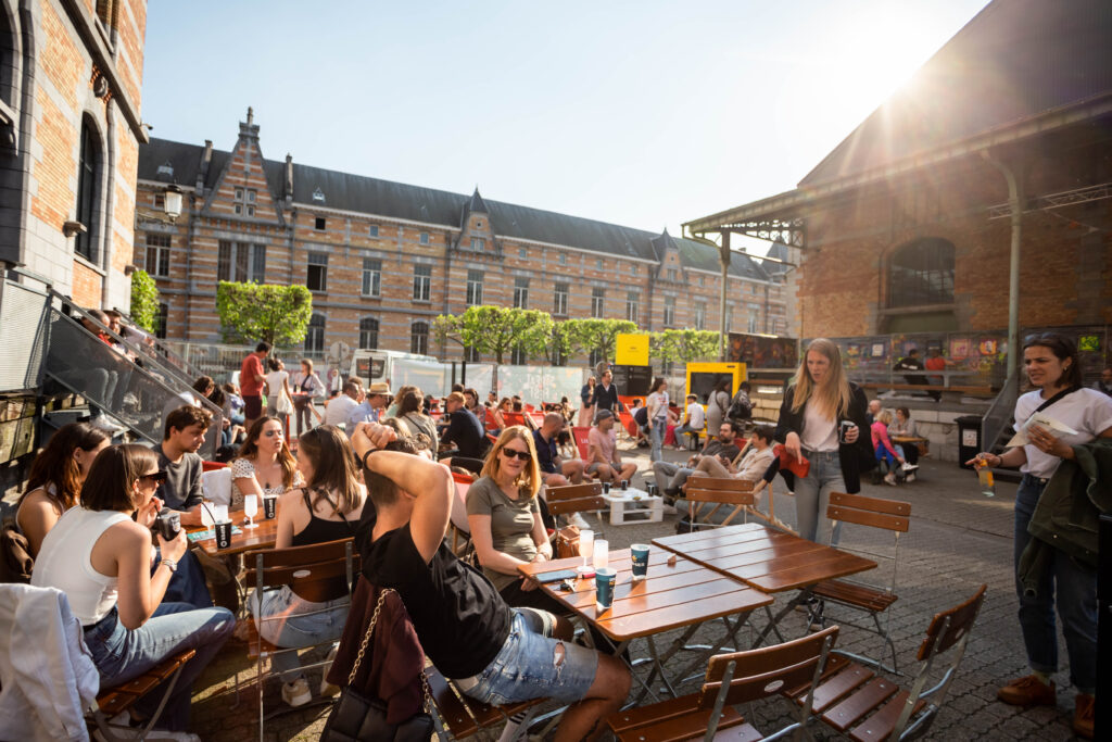 Ambiance au Streatfest Bruxelles