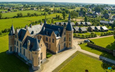 Le Château du Faing, à Jamoigne, en province de Luxembourg