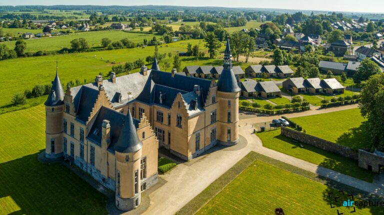 Le Château du Faing, à Jamoigne, en province de Luxembourg