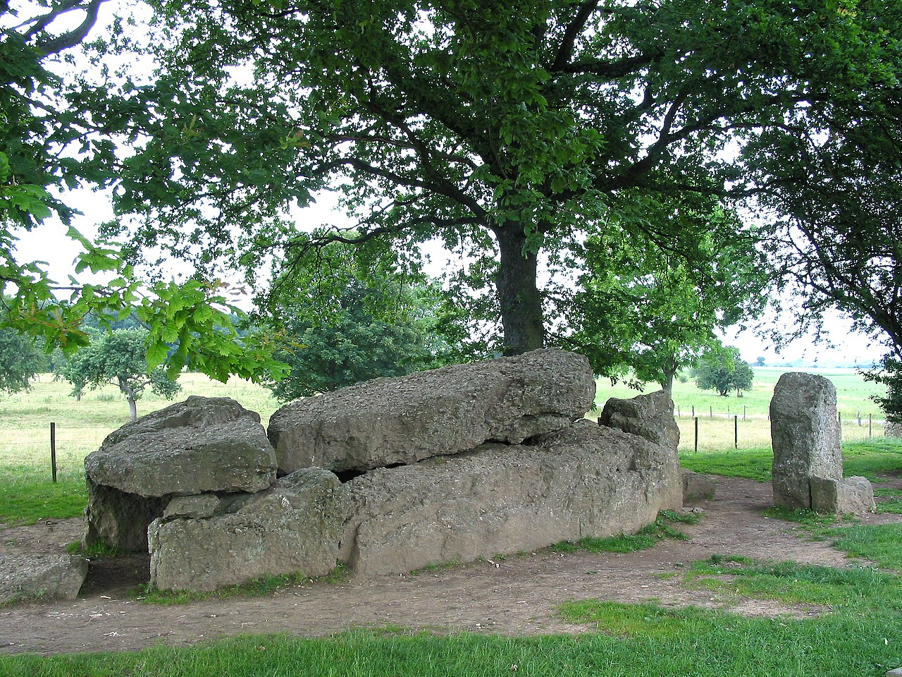 Un dolmen de Wéris, vieux de plus de 5 000 ans