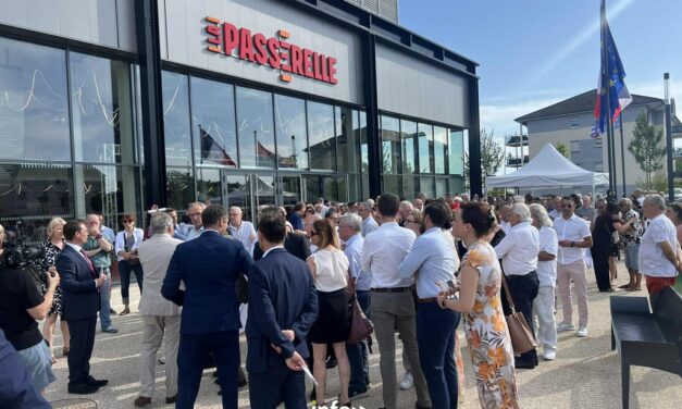 FLORANGE > INAUGURATION > LA PASSERELLE