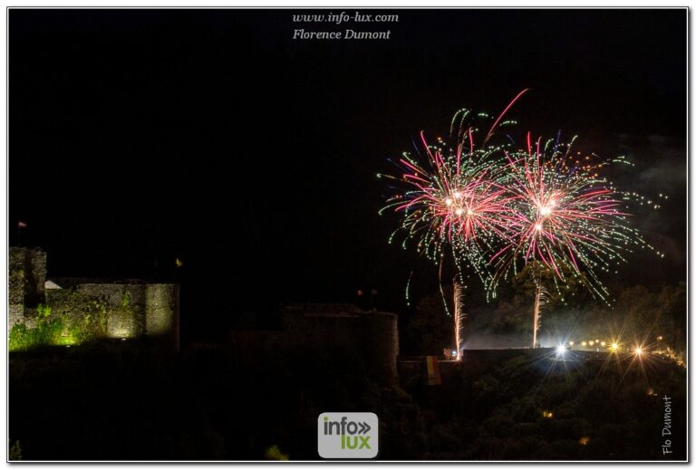 Feu d’artifice à Écaussinnes le 21 juillet 2026