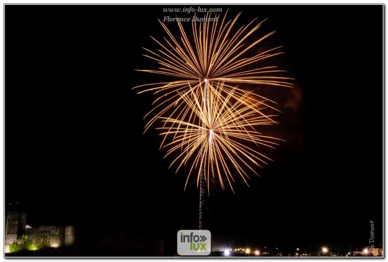 Feu d’artifice à Aywaille le 21 juillet 2026