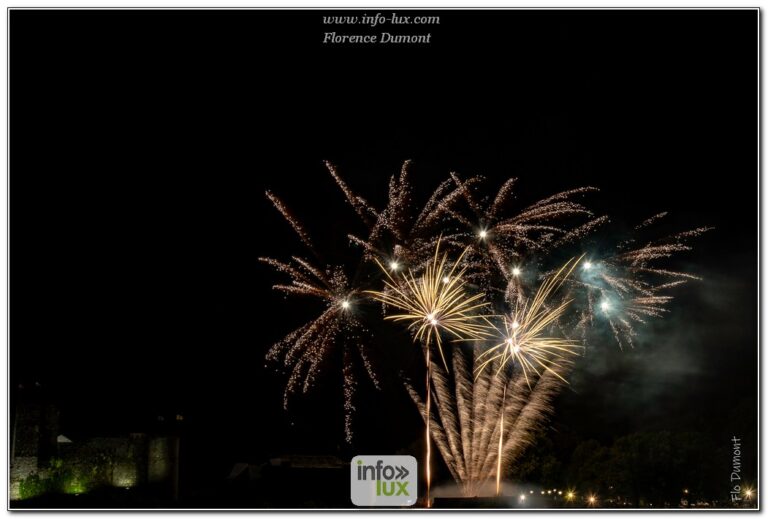 Feu d’artifice à Waterloo le 21 juillet 2026