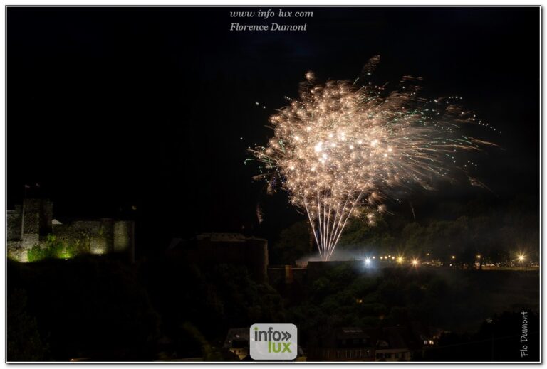 Feu d’artifice à Courcelles le 21 juillet 2026