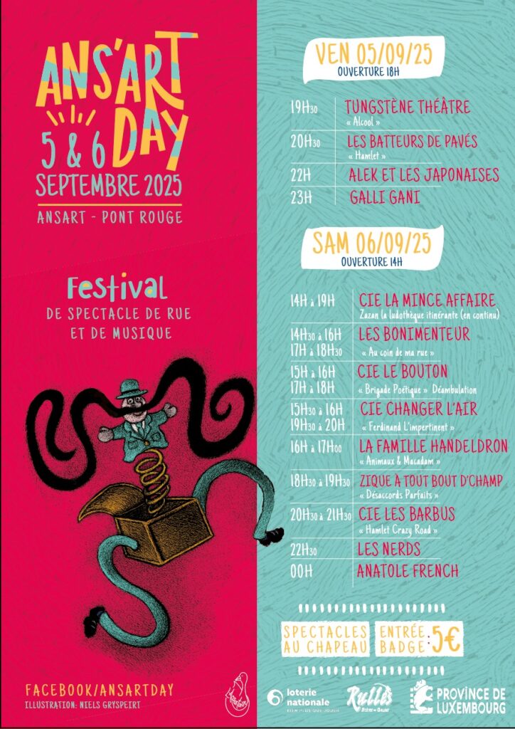 Ans’art Day Programme