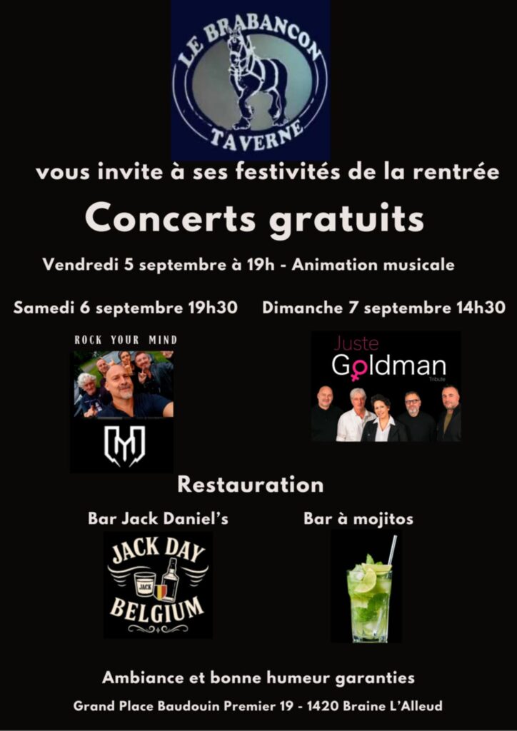 Braine-l'Alleud > Braderie > Concerts