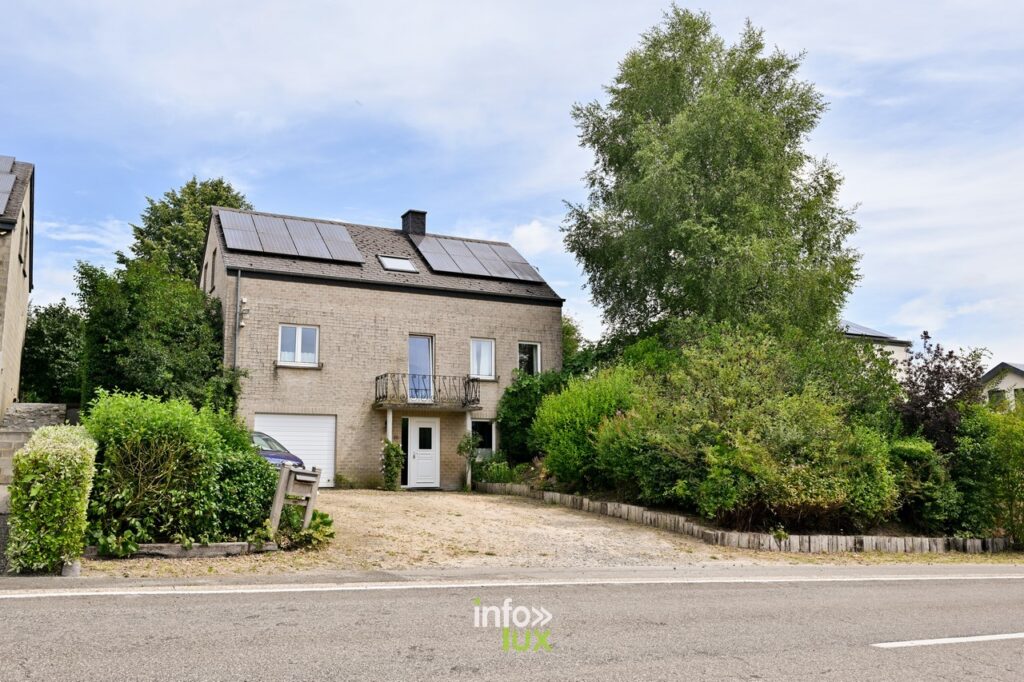 Maison bel-étage 4 façades à vendre commune Habay 6724