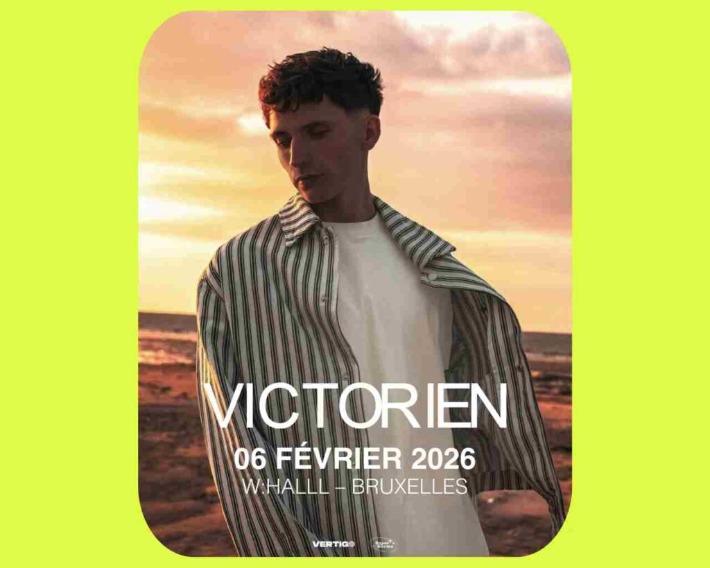 Victorien en concert à Bruxelles. Rendez-vous au W:Halll le 6 février 2026