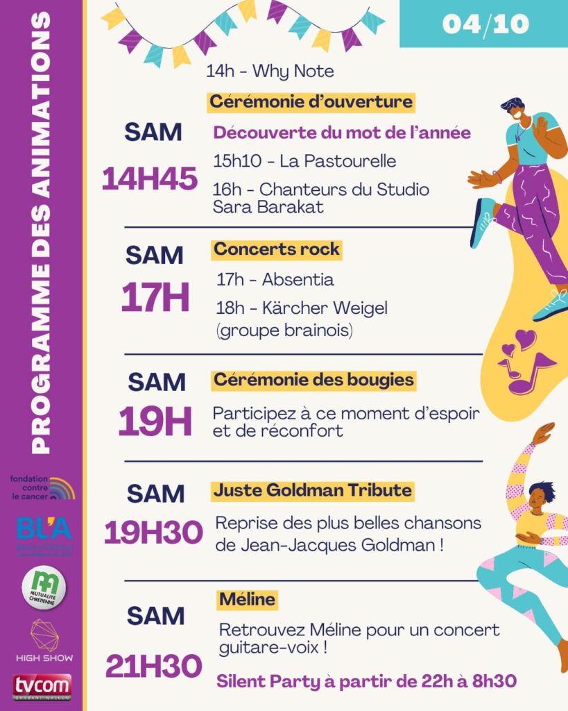 Braine-l'Alleud > Relais pour la vie > Délocalisation